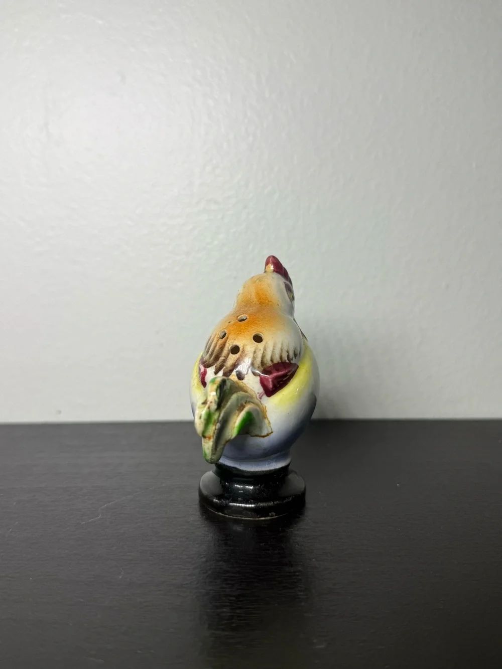 Vintage 1970s Ceramic Rooster Salt & Pepper Shaker Made In Japan